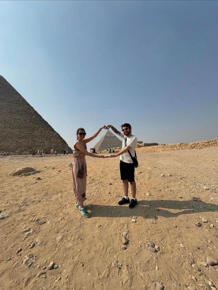 Pyramids Family Inn Kafret el-Gabal Kültér fotó