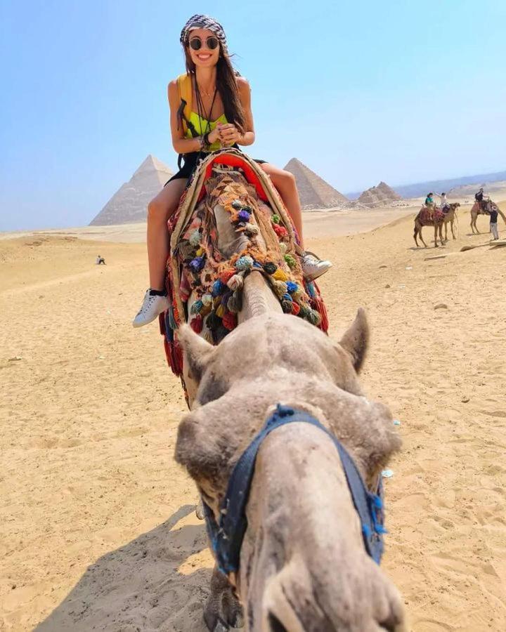 Pyramids Family Inn Kafret el-Gabal Kültér fotó
