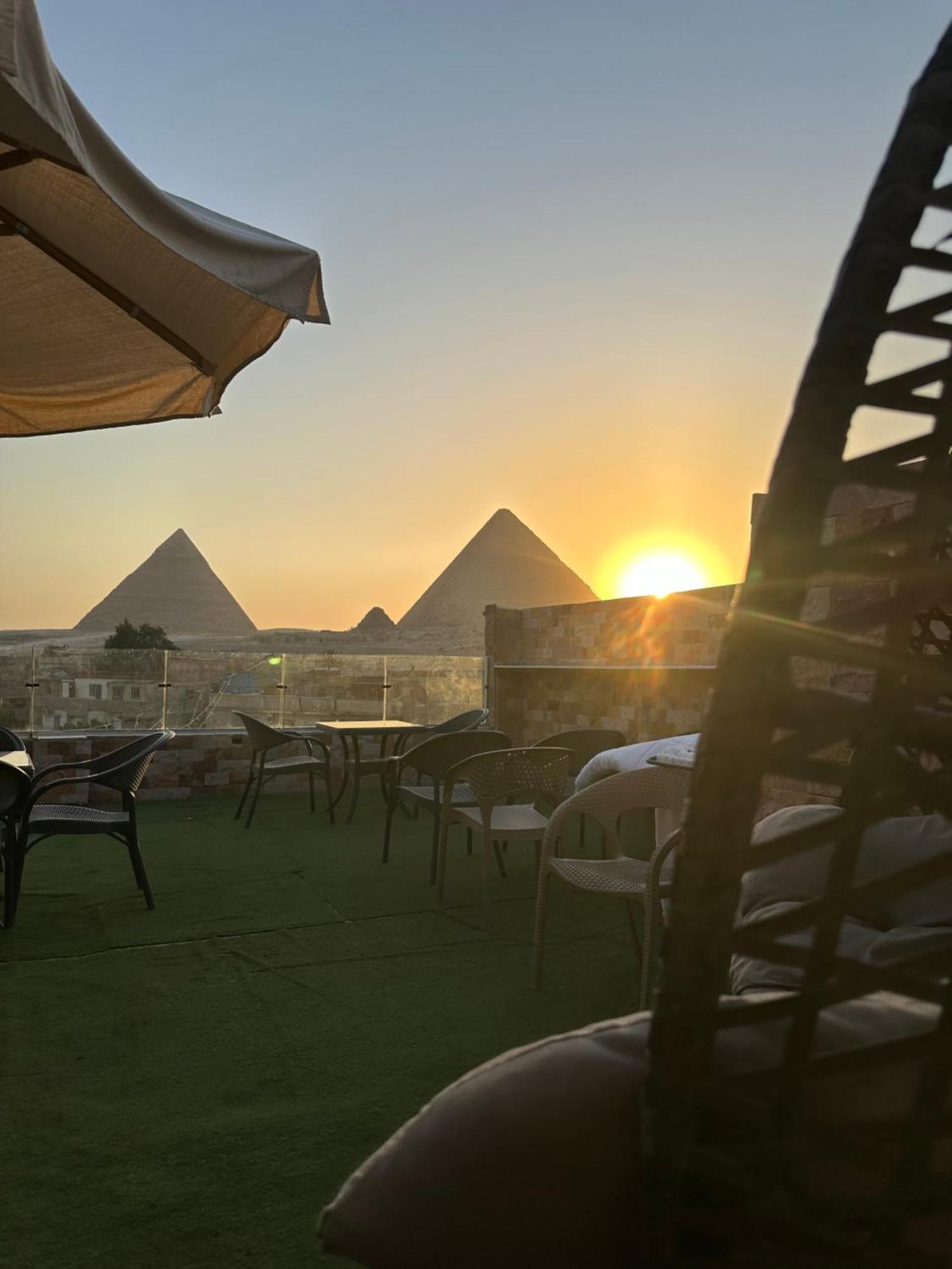 Pyramids Family Inn Kafret el-Gabal Kültér fotó
